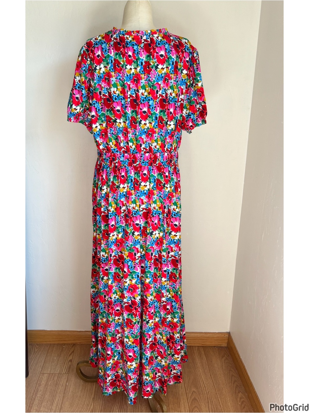 Boden Roseanna Jersey Floral Dress Size 10 - Picture 3 of 6